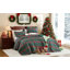 Ensemble de courtepointe de Noël, courtepointe en microfibre douce, couvre-lit léger pour l'hiver-119463797-119463801