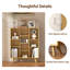 Bibliothèque de rangement 10 cubes Louise pour salon, chambre à coucher, bureau-839277461-839277462