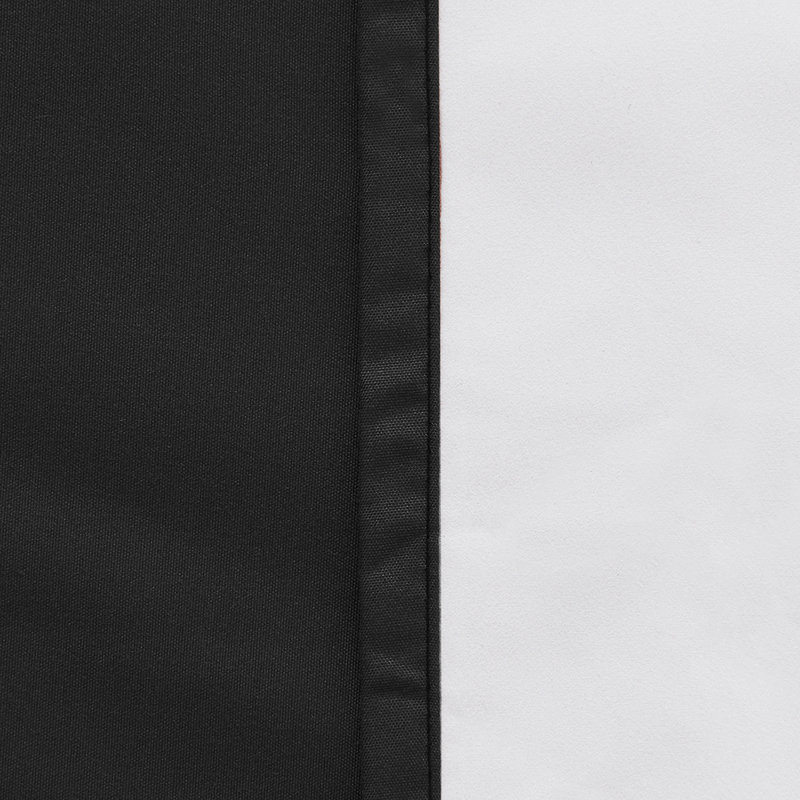 Tyres Blackout Curtain Single Panel, 52" W x 84" L, Black