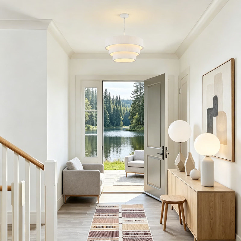 Luminaire suspendu côtier 3 pièces Boho