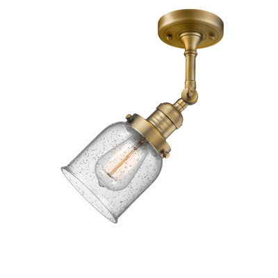 Hanceville Glass Semi Flush Mount
