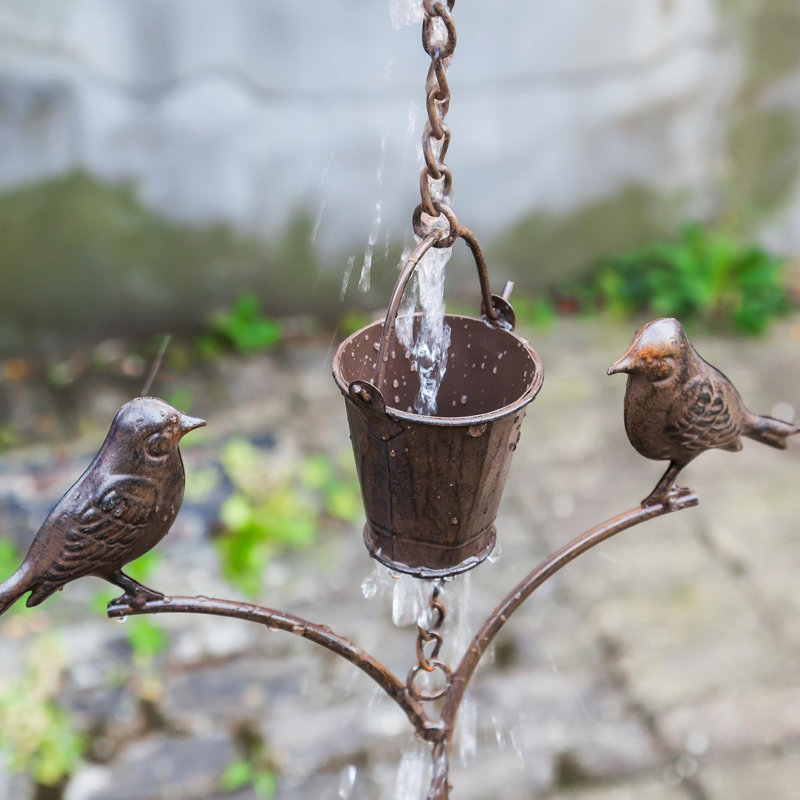 6.3 FT Rain Chain for Gutters