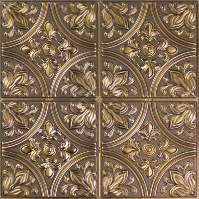 10.5'' W x 10.5'' L Peel and Stick Field Tile