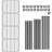 17.32'' W Metal Shelving Unit-435493346