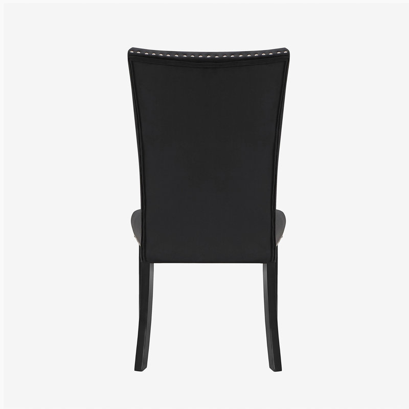 CHAISES NOIR JHOANNA (ENSEMBLE DE 2)