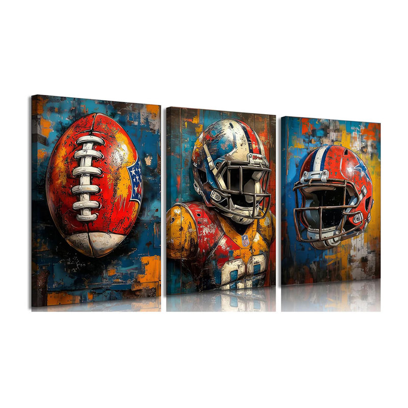 3 Piece Wrapped Canvas Print