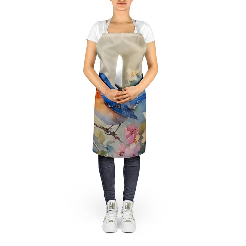 No Pattern Bib Apron