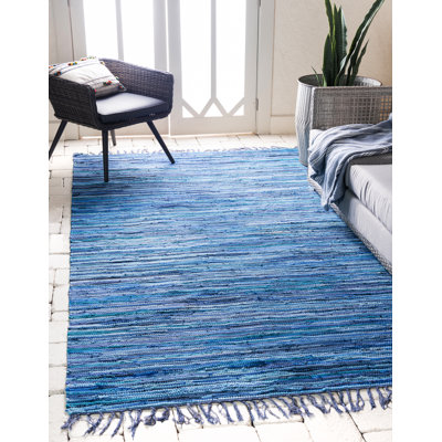 Prater Cotton Striped Indoor Rug