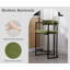 Modern Bar Stools Upholstered Counter Stools With Metal Frame Bar Chairs For Kitchen Island, Dining Room-1281823802