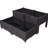 Brown Self-Watering Raised Herb Box With Legs For Cafes - 4 Piece For Gardening Polypropylene Adequate Drainage Easy Assembly Practice Flower Bed Patios System Built-In