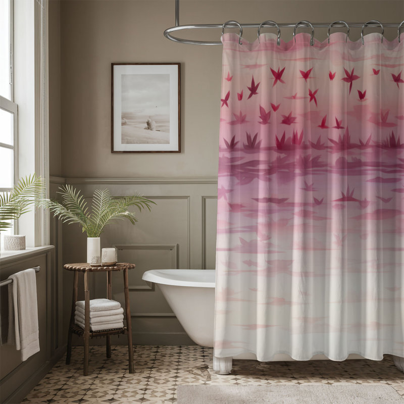 Rideau de douche Pink Wash - Premium, H 74 po x l 71 po