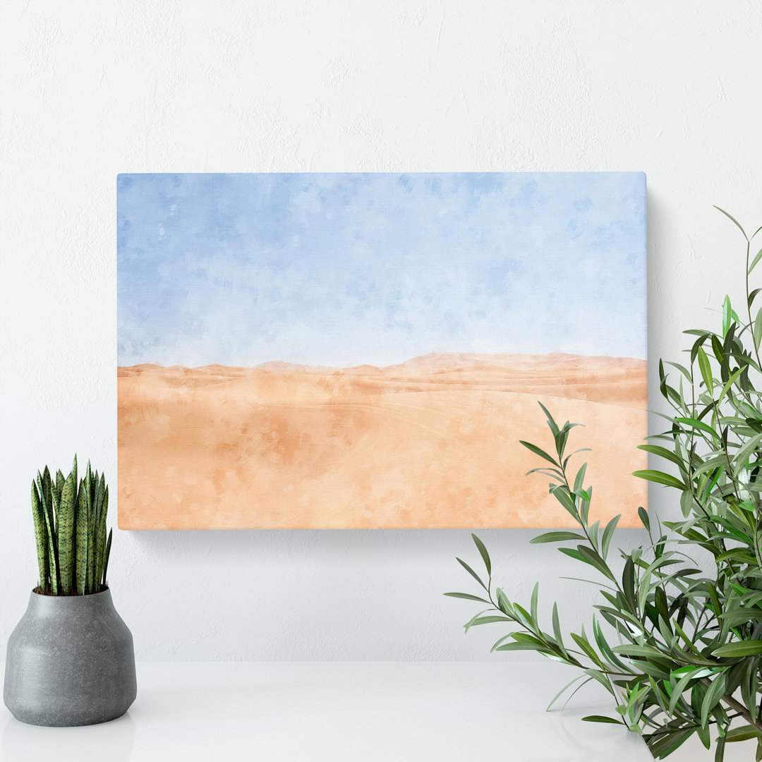 Sand Dunes Of Morocco - Wrapped Canvas Painting
