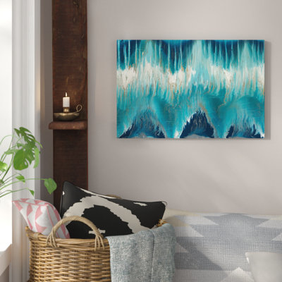 « chevron revisited », reproduction d’art sur toile
