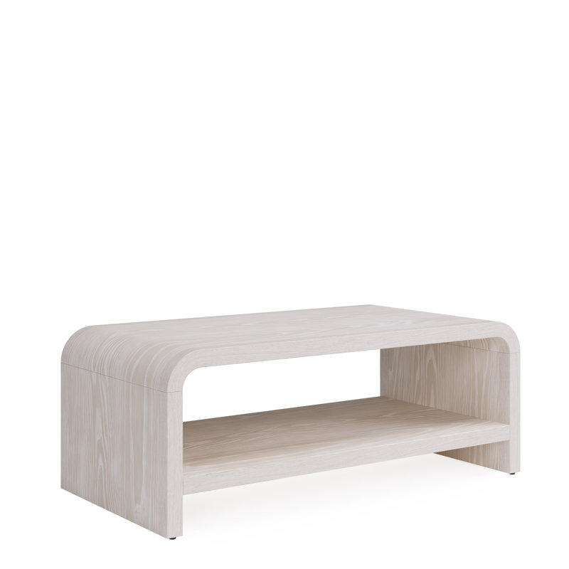 Solid Wood Coffee Table with Storage