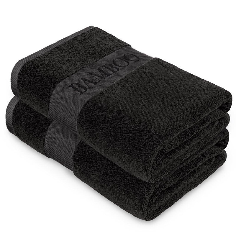 Ultra Light Hand Towel, Black