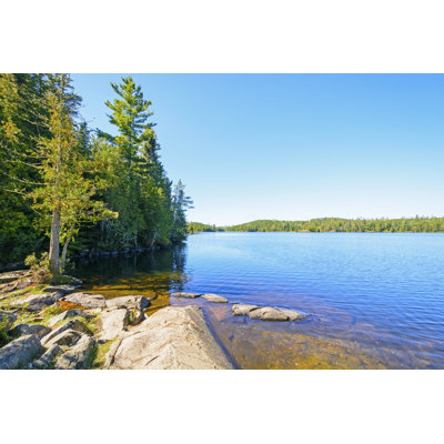 Calm Lake - photographie sur toile tendue