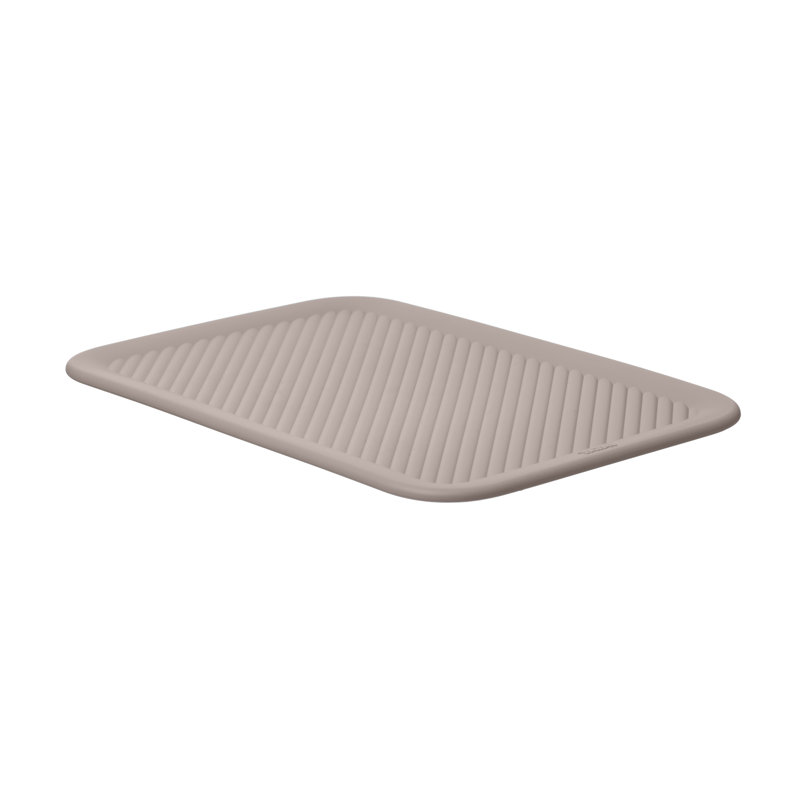 Rebrilliant Plastic Box, Taupe, 0.15" H x 11" W x 7" D