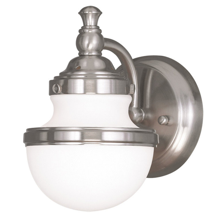 Aseret Steel Armed Sconce