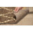 Alfread Natural Fiber Hand Loomed Jute/Cotton Geometric Rug in Natural/Gray-1264038162