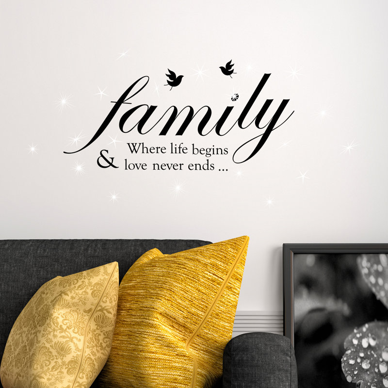 Non-Wall Damaging Wall Decal