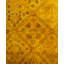Overdyed Hand-Knotted Wool Modern-Contemporary Gold Area Rug 5' 3" x 7' 7"