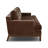 Vernon 99" Velvet Sofa in Bronzer Brown-702735284