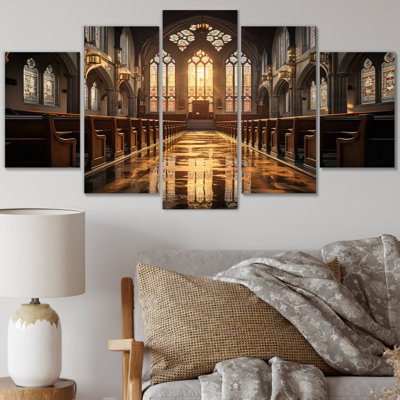 " Lansdcape Church Heavens Embrace " 5 - Pieces