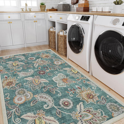 Fedirko Machine Washable Butterfly Insect Area Rug - A Multi functional Decorative Carpet Suitable for Living Room and Bedroom