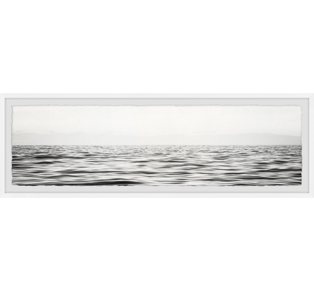 " B&W Sea " by Marmont Hill Rosecliff Heights 