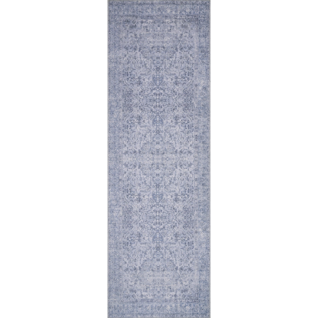 Dereck Oriental Slate Area Rug  Ophelia & Co. Rug 