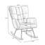Fauteuil à bascule et fauteuil capitonné Glider Chair For Living-131141202