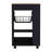 Blosson Kitchen Cart, One Drawer, Two Open Shelves, Four Casters - Light Oak-475898989