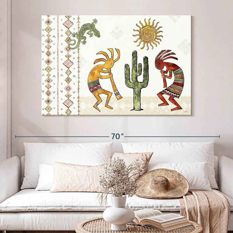 Lelar Southwest Flair I, H 34 po x l 51 po