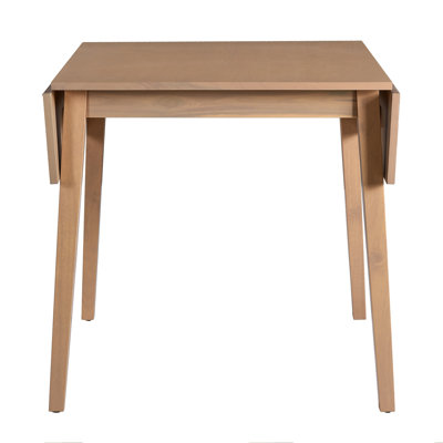 29"- 45" Extendable Dining Table For 4, Folding Kitchen Table With Rubberwood Legs, Space-Saving Dinner Table For Living Room, Kitchen, Dining Room, Small Space (Only Table)
