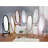 Traditional Queen Anna Style Wood Floor Cheval Mirror-264541815