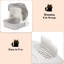 Dernell Plastic Enclosed Litter Box