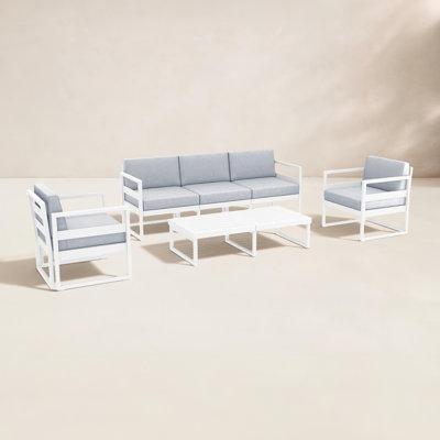 Lane 5 - Person Patio Conversation Set with Cushions