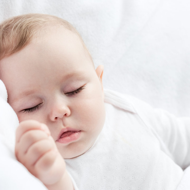 Micro-Fresh® Moses Basket Sheets - 66 X 30 Cm 100% Cotton - Piece Standard Cot Fitted Sheet, White