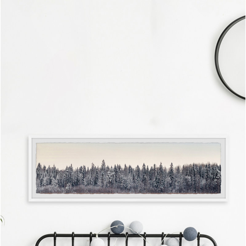 Beauty Of The Trees - Single Picture Frame Panoramic Print, 25cm H x 76cm W x 3.81cm D