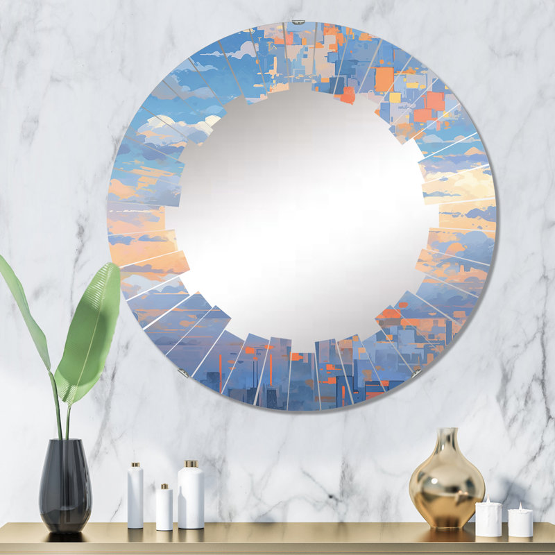 Miroir mural Wakina, 32 po x 32 po