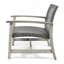 Chaise club en bois et osier Hampton (ensemble de 2)