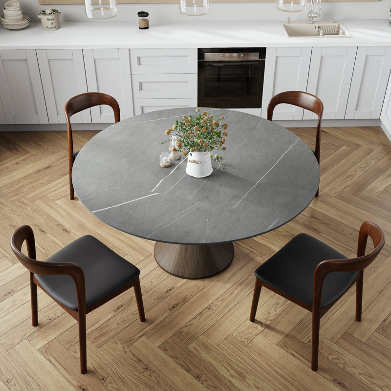 Ensemble de table de salle à manger Mid-Century, 5, H 29,52 po x L 47,24 po x l 47,24 po