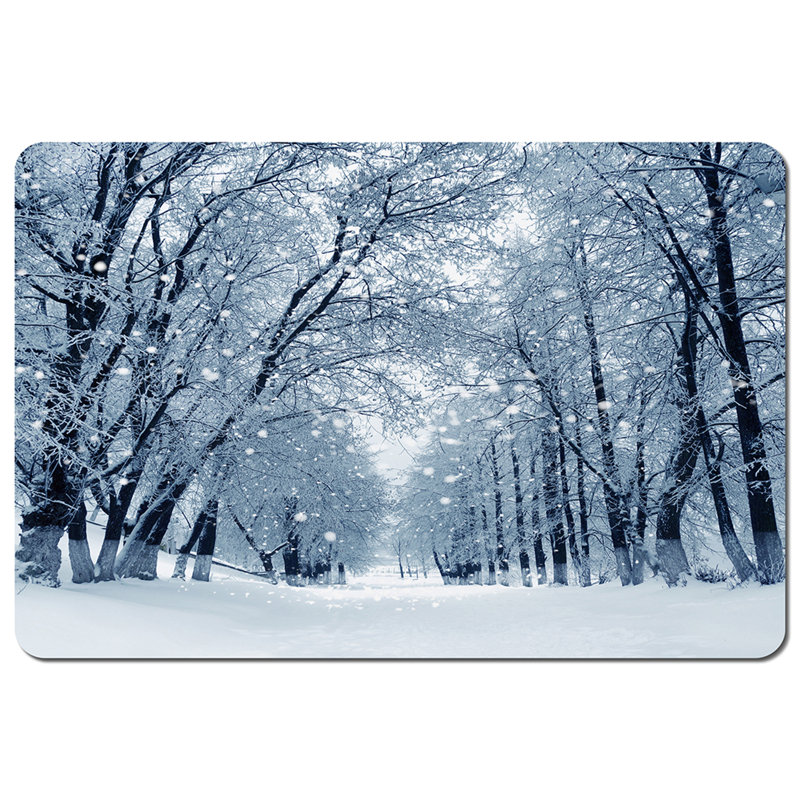 James-Francis Wood/Bamboo, Polyester No Pattern Rectangle Placemat