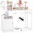 Small Vanity Desk With Charging Station-345543673