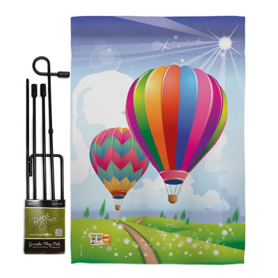 Ensemble de 2 faces 1 pi 6,5 po x 1 pi 1 po les ballons de soleil sont amusants dans l’ensemble de 2 faces de polyester.