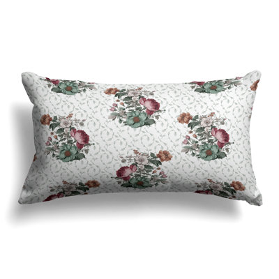 Coussin rectangulaire Flower and Knop