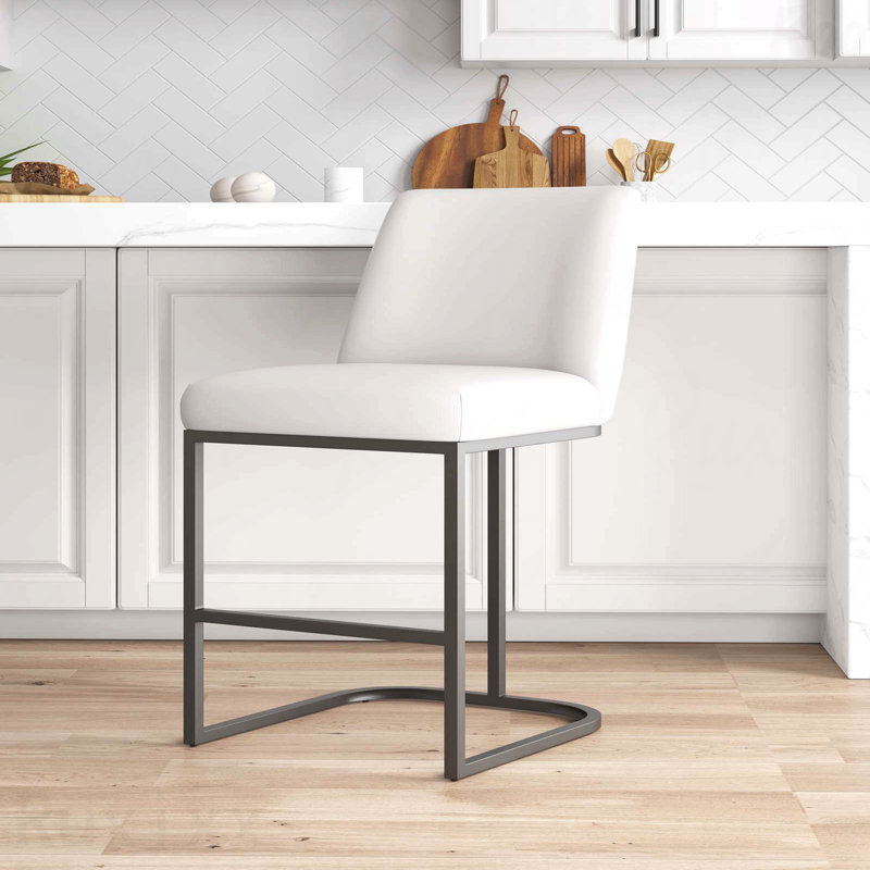 Chaise basse - Comptoir enneigé - Accent Perfect For Modern Lounges - blanc