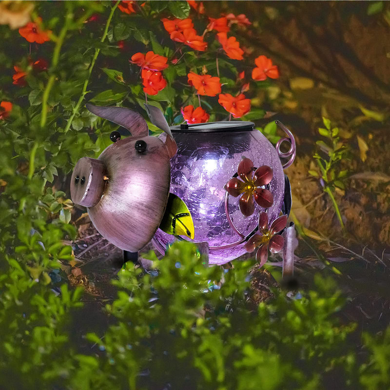 Décorations solaires de jardin