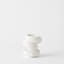 Pradier Candle Holder-White-Sm