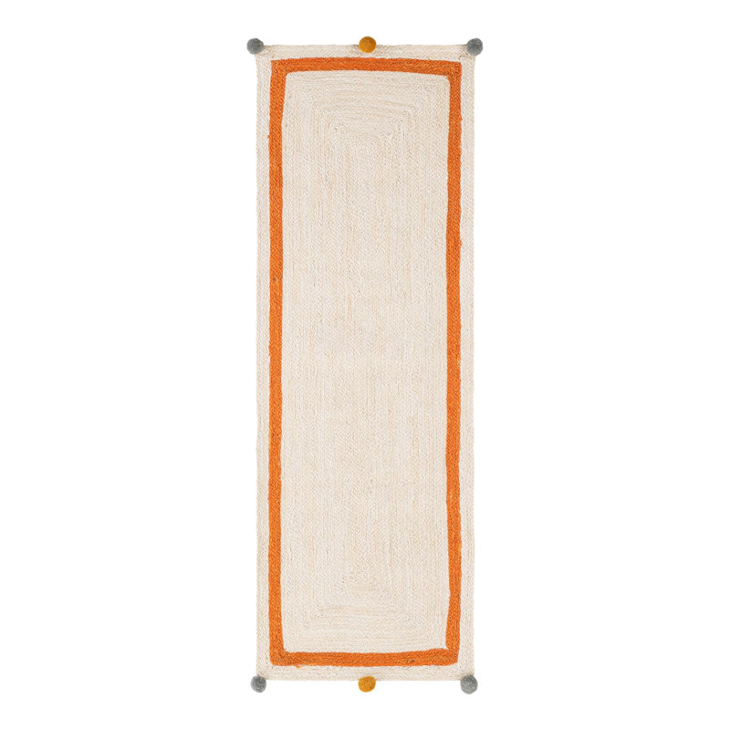 Tapis pour enfants en jute tressé, Runner 2' x 6'1"